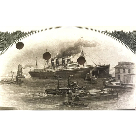 Rare Titanic International Mercantile Marine Stock Certificate