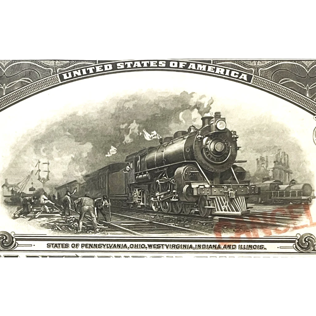 Rare 1920 Railroad Gold Bond Certificate Uncovers Railway History