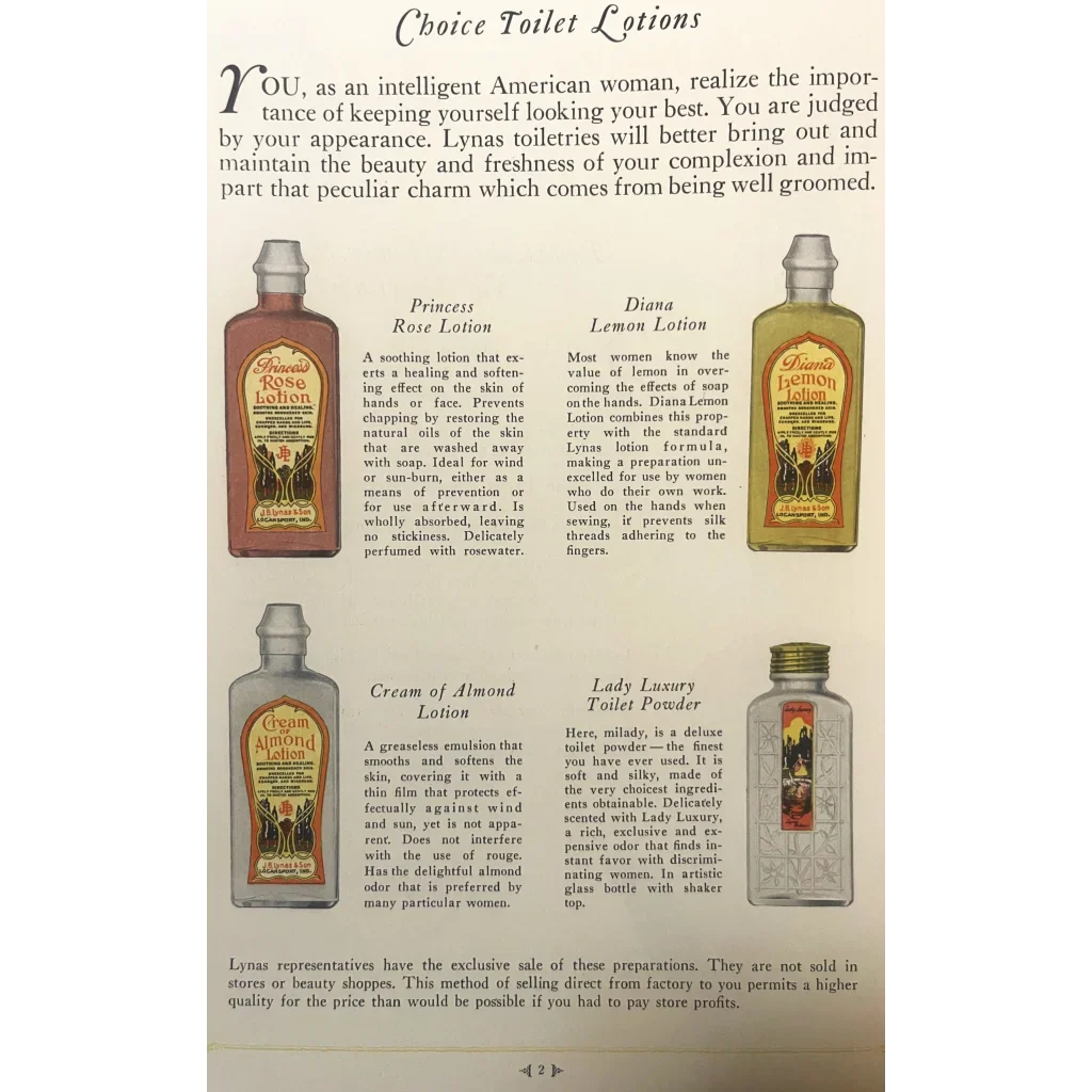 Rare Antique 1920s Milady Toiletry Brochure Catalog Unveiled