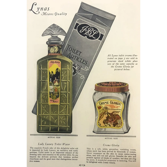 Rare Antique 1920s Milady Toiletry Brochure Catalog Unveiled