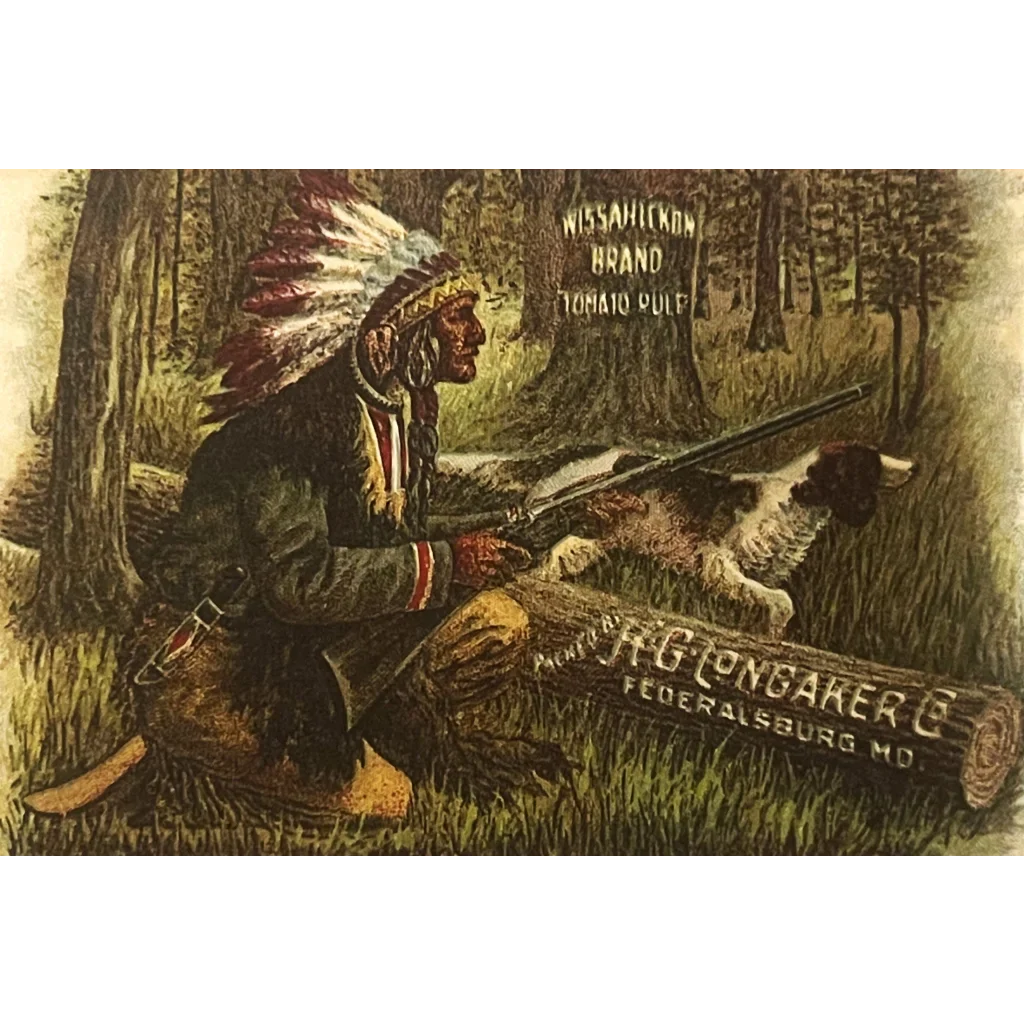 Discover a Unique Piece Exquisite Vintage Wissahickon Can Label