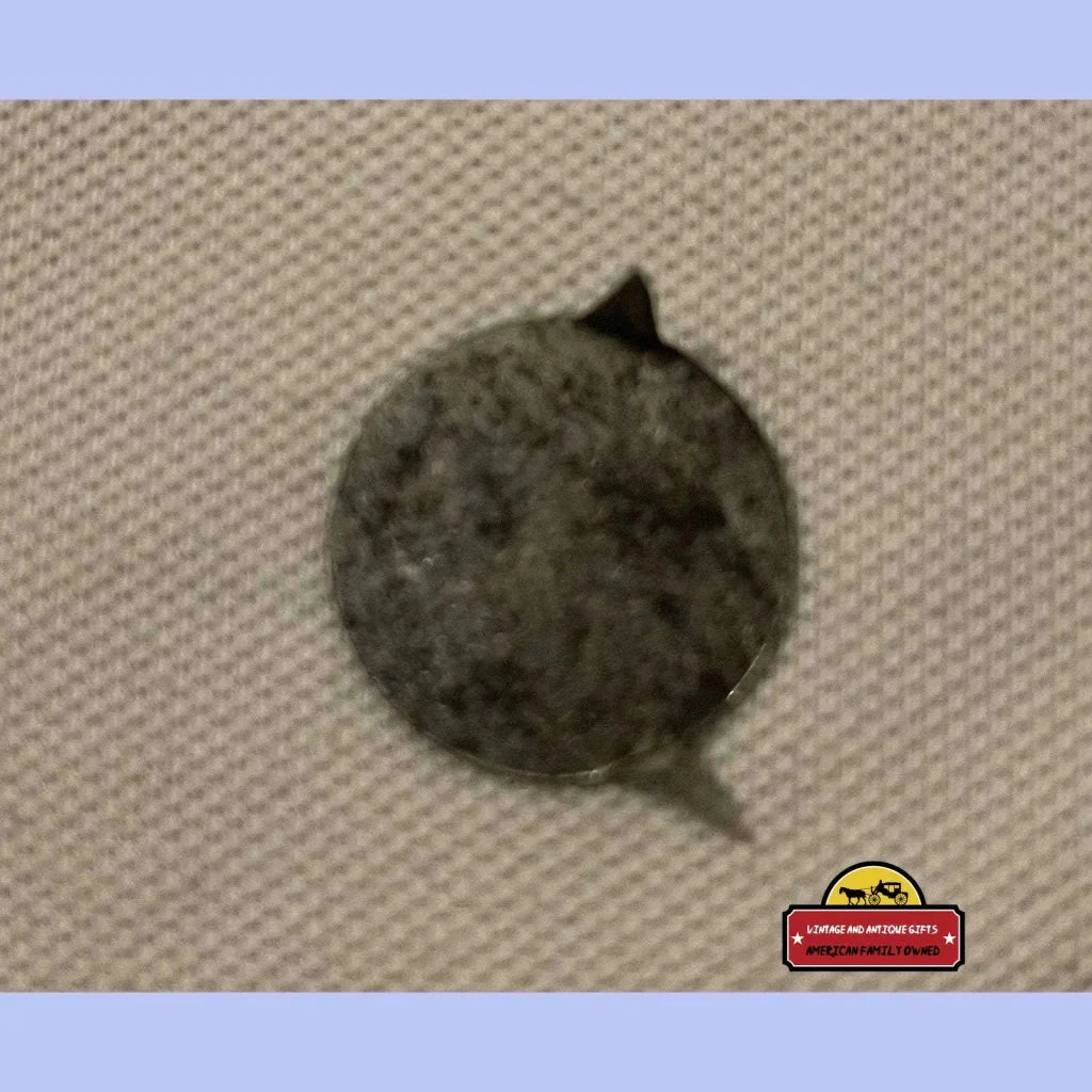 Rare Antique Vintage Tin Tobacco Tag Unearths 19th Century History