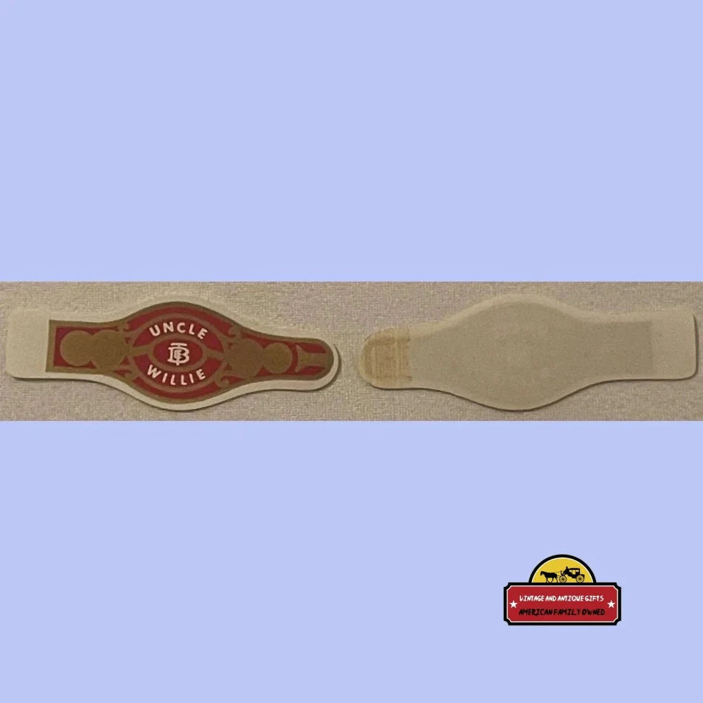 Rare Antique Uncle Willie Cigar Band From Early 20th Century