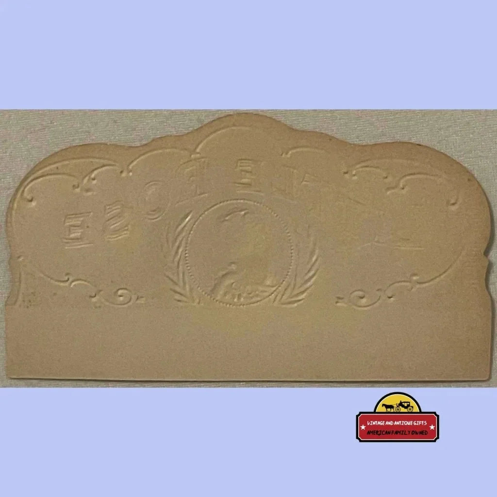 Rare Antique Cigar Box Label Brings 1920s Charm to Your Home