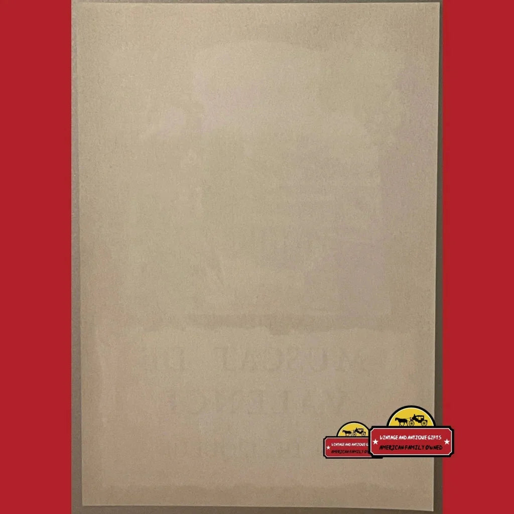 Rare 1930s Dutch Liquor Antique Vintage Wine Label Uncovered