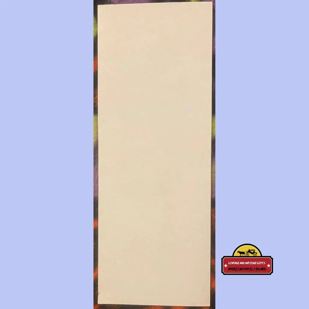 Vibrant 1960s Rainbow Crate Label from Eustis Florida