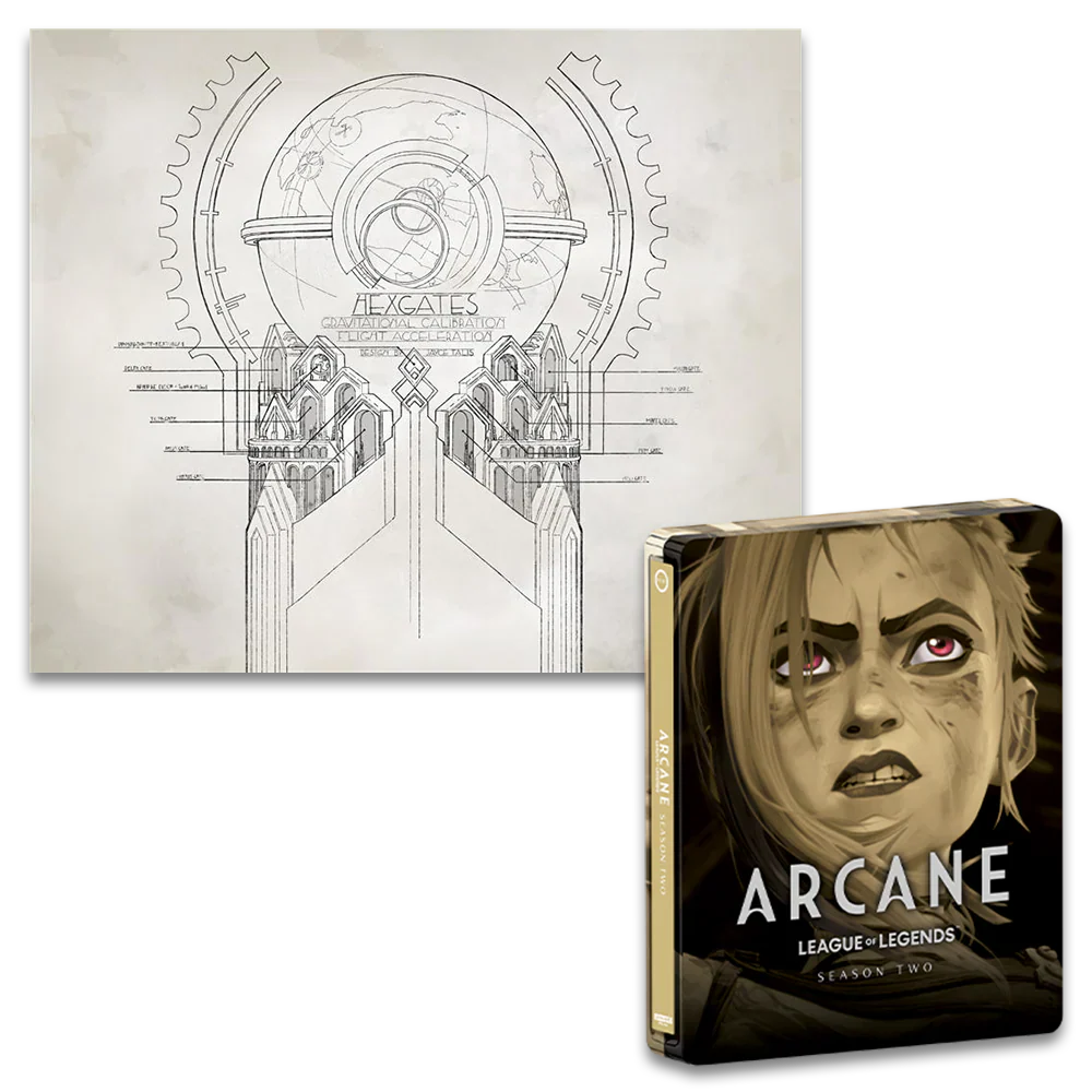 Arcane League Of Legends: Season Two (Limited Edition Steelbook) (4K UHD) + Folded Poster