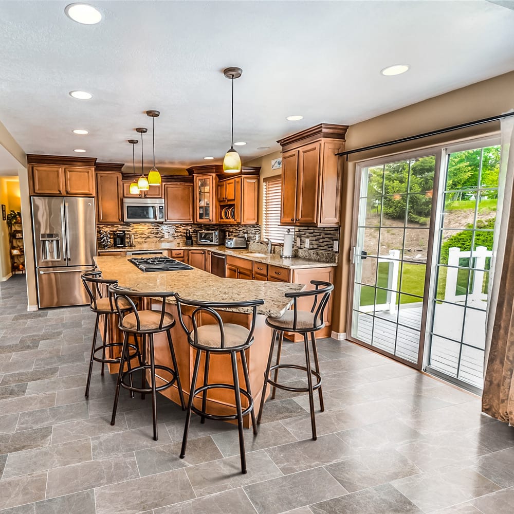 Atlantic Grey Marble Floor and Wall Tile Polished - Livfloors Collection