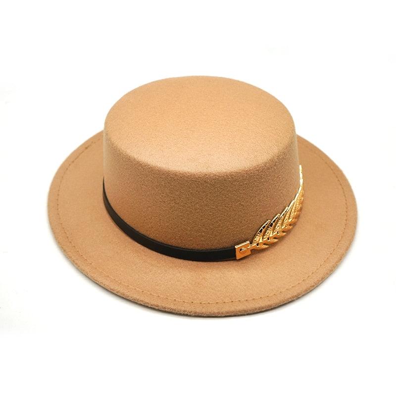 Autumn Winter Women Men  Vintage Fedora Women's Foldable Short Brim  Floppy Hat Gentleman Elegant Warm Hats Lady Party Luxury Caps Classic Summer Beach Sun Hat
