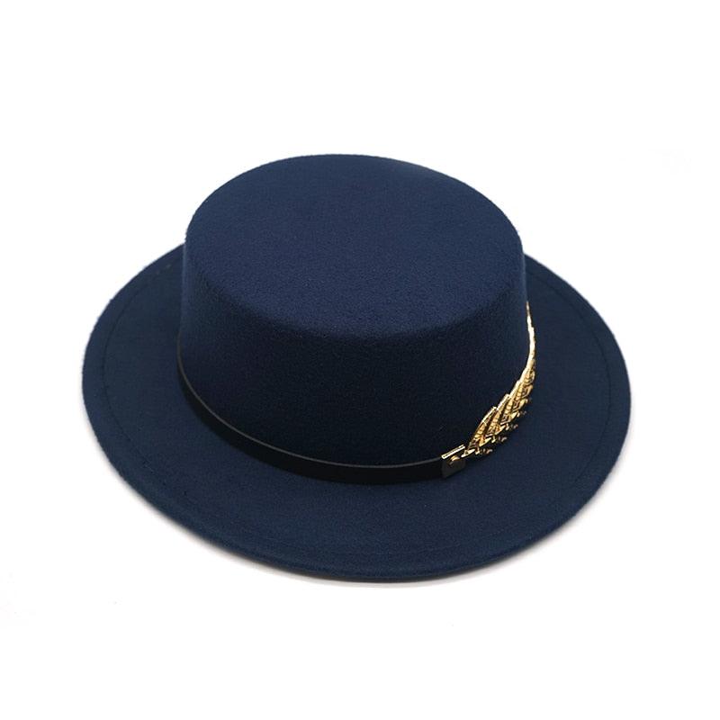 Autumn Winter Women Men  Vintage Fedora Women's Foldable Short Brim  Floppy Hat Gentleman Elegant Warm Hats Lady Party Luxury Caps Classic Summer Beach Sun Hat