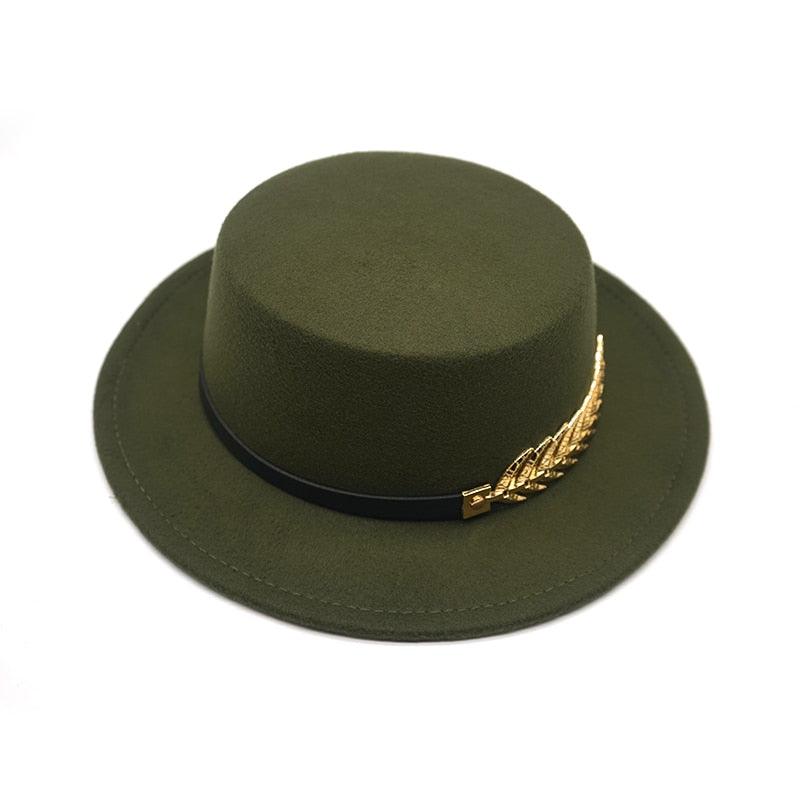 Autumn Winter Women Men  Vintage Fedora Women's Foldable Short Brim  Floppy Hat Gentleman Elegant Warm Hats Lady Party Luxury Caps Classic Summer Beach Sun Hat