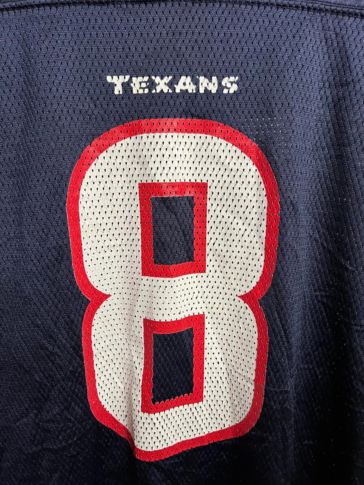 Houston Texans Jersey - Reebok David Carr #8 Football Jersey