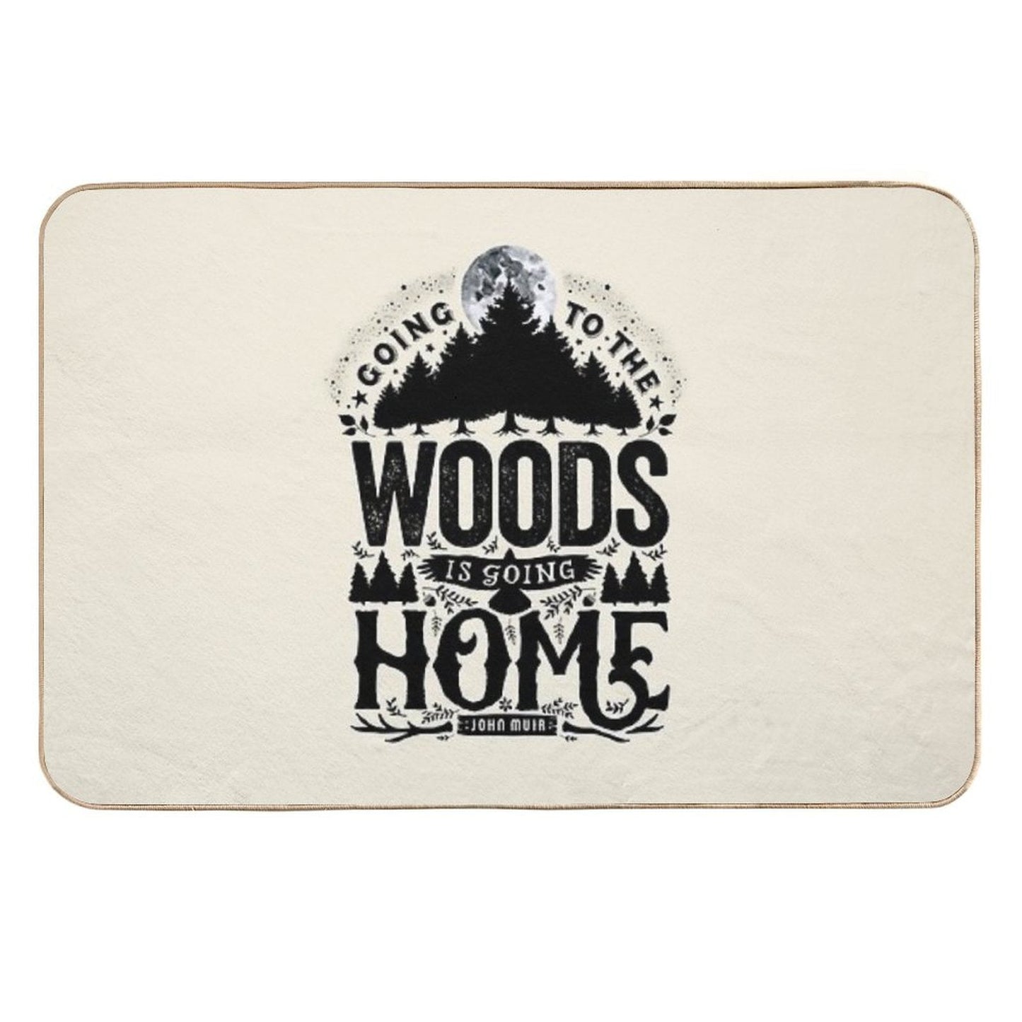 The Woods  Anti-Trip Bath Mat