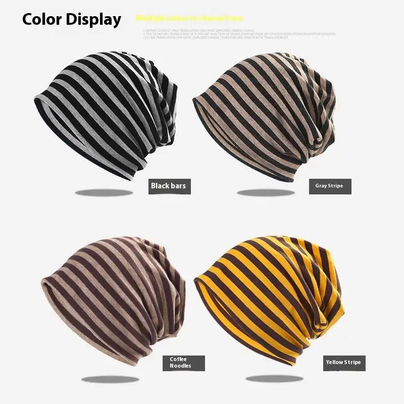 Big Head Circumference Trendy Men Pure Cotton Breathable Pullover Hat