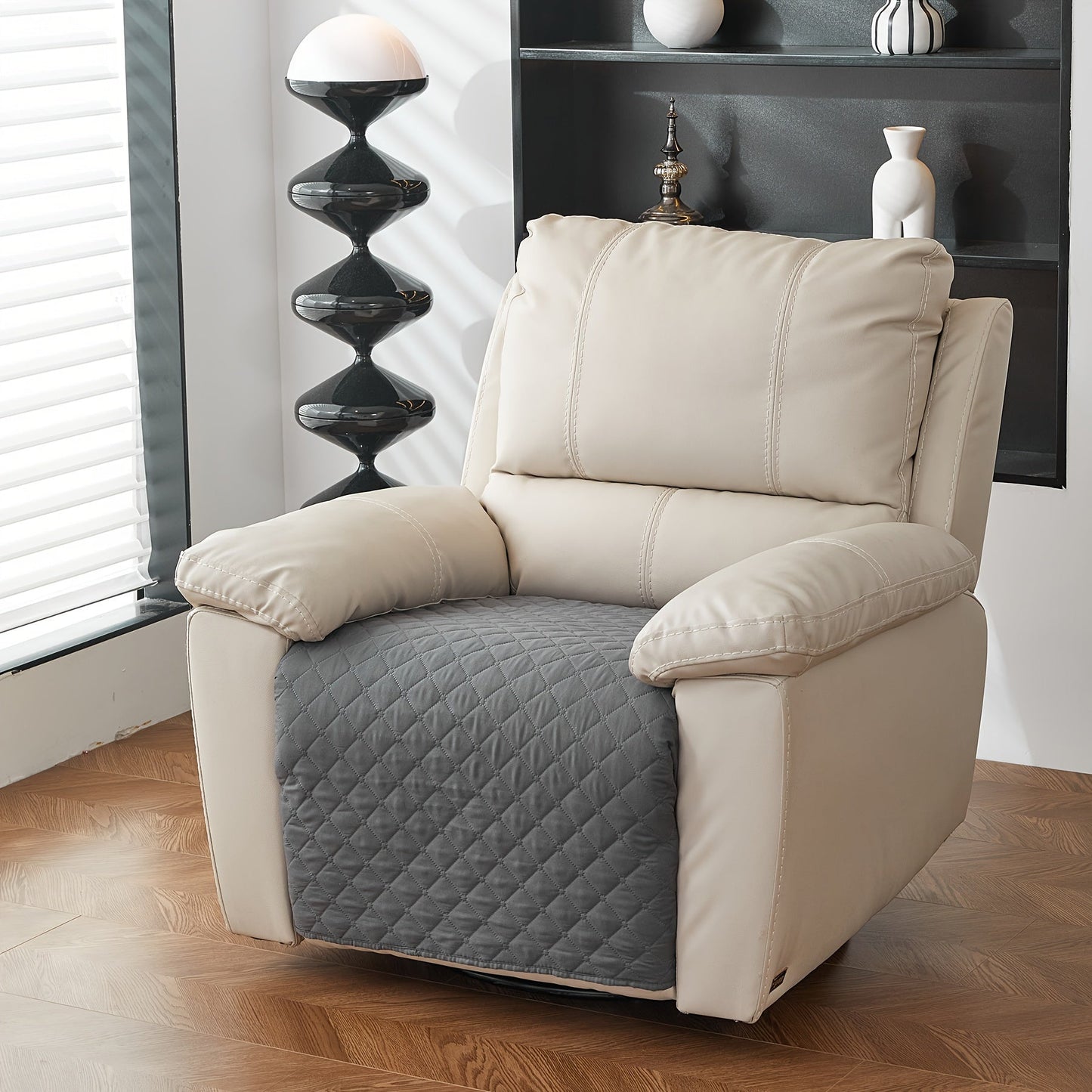 1pc Waterproof Solid Color Plaid Non-Slip Pet Sofa Cover, Machine Washable Blanket for All Season Protection, Suitable for Cats, Dogs, and Small Animals