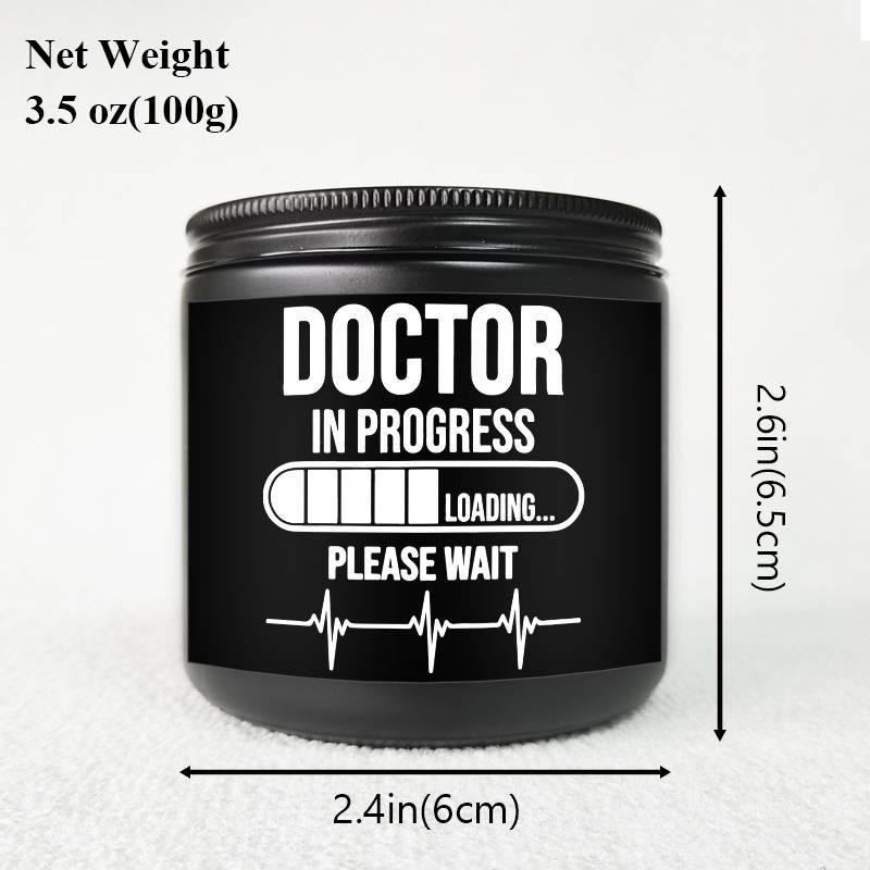 One Lavender Scented Candle, 5.3 Ounces, Made from Soybean Wax. A Great Gift Idea for Doctors, Physicians, And Medical Professionals, Suitable for Both Men And Women, As Well As And . Perfect for Birthdays, Christmas, Thanksg