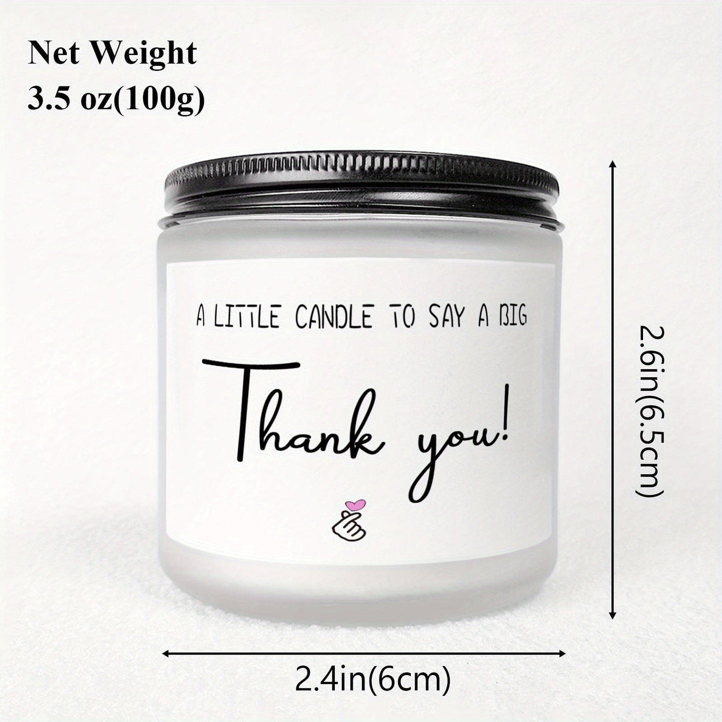 Appreciation Scented Candle - Perfect Gift for Nurses, Teachers, Mentors & More - Ideal for Birthdays, Retirement, Farewell & Christmas