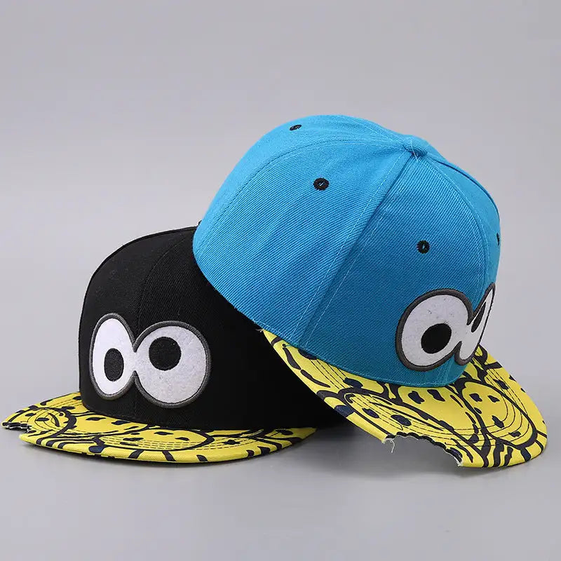 Flat Brim Missing Corner Snack Baseball Cap Personality Male And Female Adult Sun-proof Sports Hat