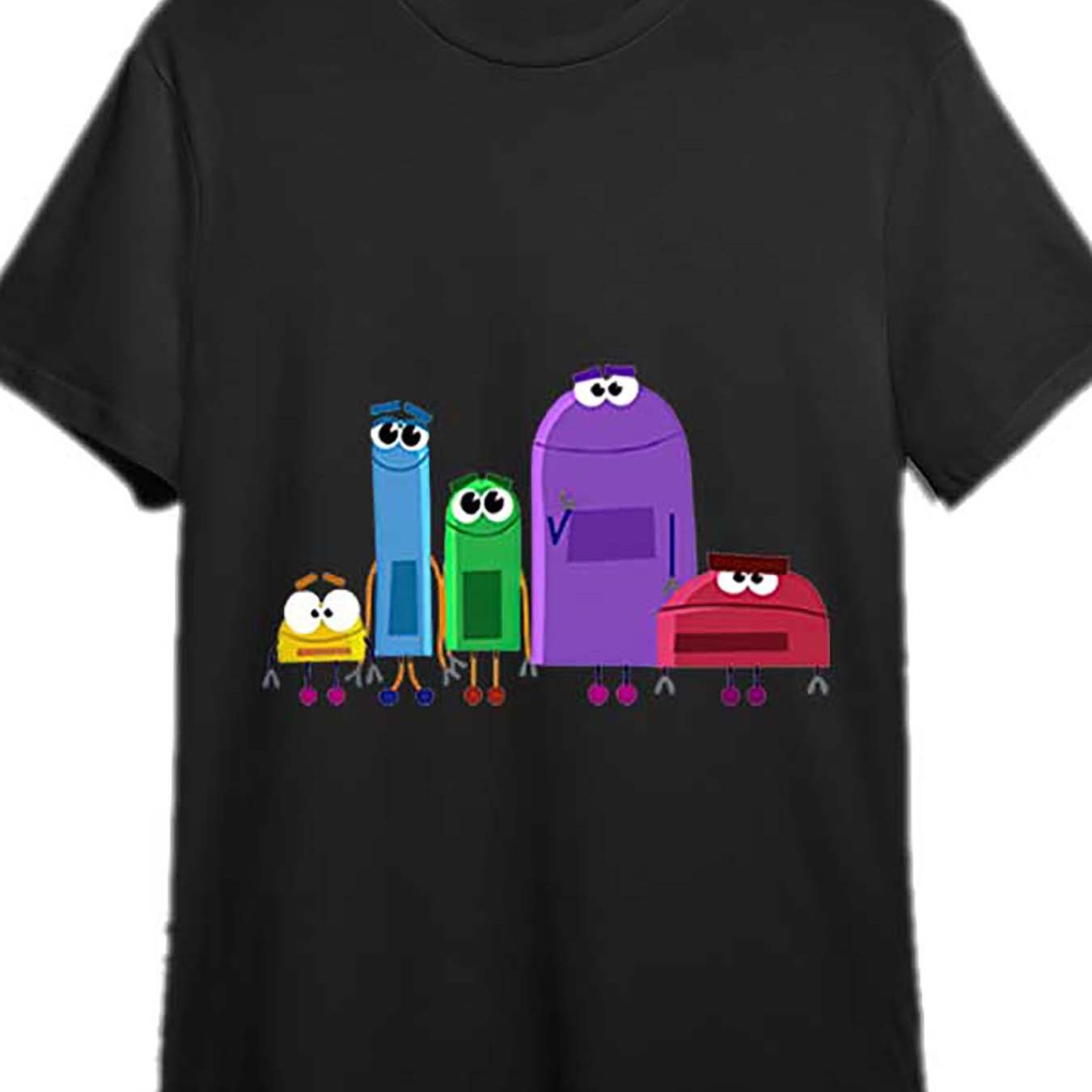 Ask the StoryBots T-Shirt – Funny Men's Graphic Tee in Premium Organic Cotton - Premium tee from Lizard Vigilante - Just $25.88! Shop now at Lizard Vigilante