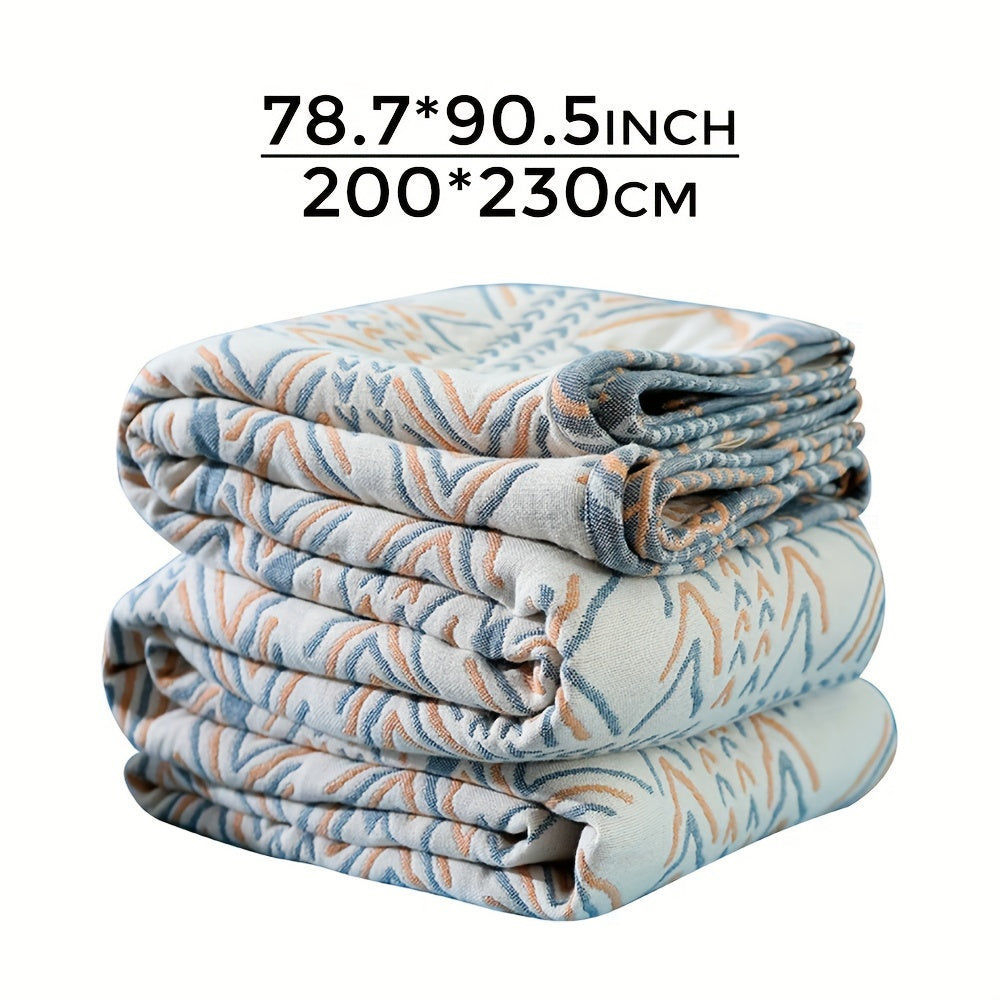 1pc Bohemian Style Sofa Blanket, Multi-functional Carpet, Thick Cotton Soft Sofa Sofa Cover