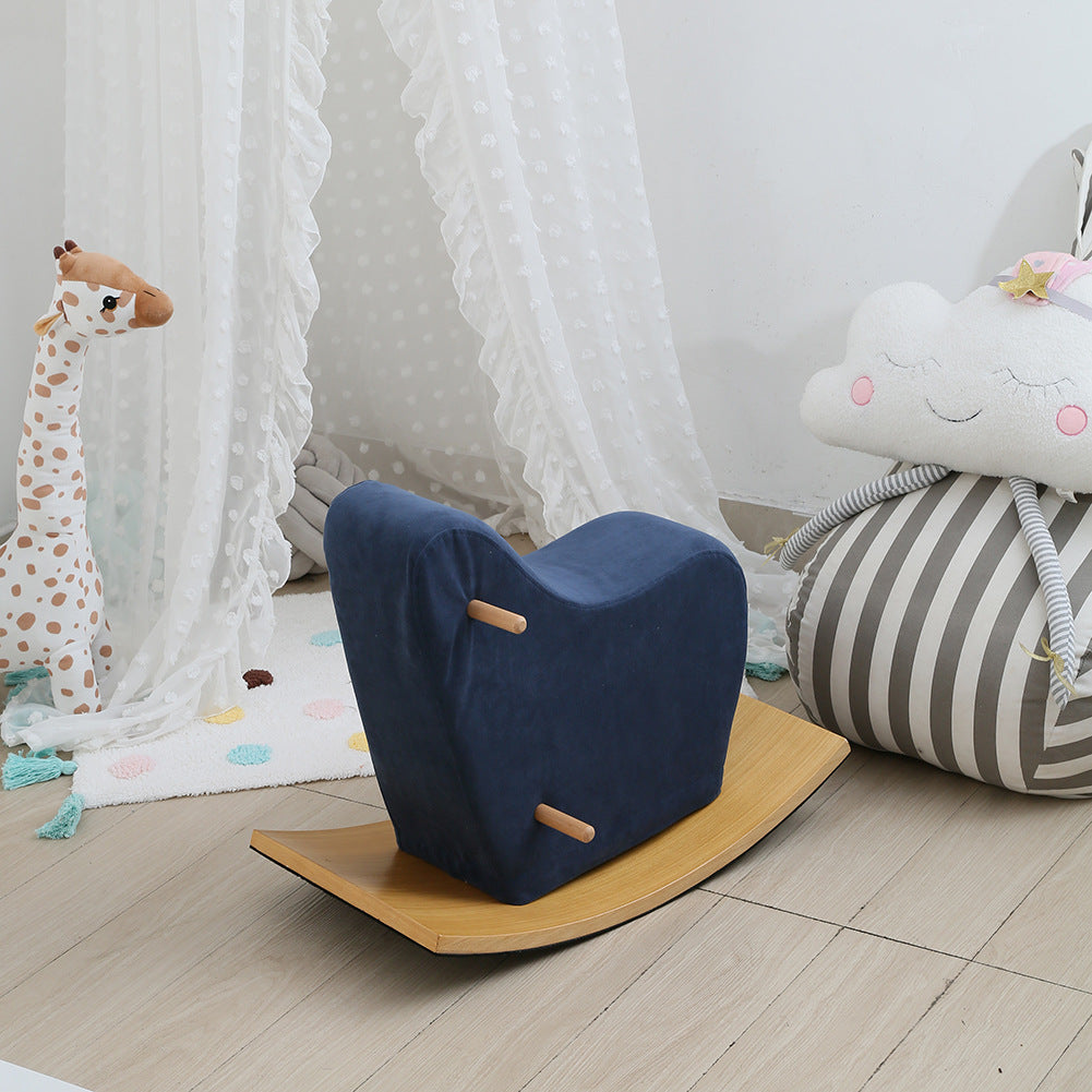 Wooden Wooden Horse Shaking Horse Children's Educational Toys Rocking Chair
