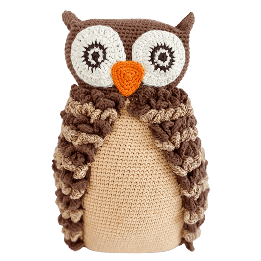 Barney the owl - brown