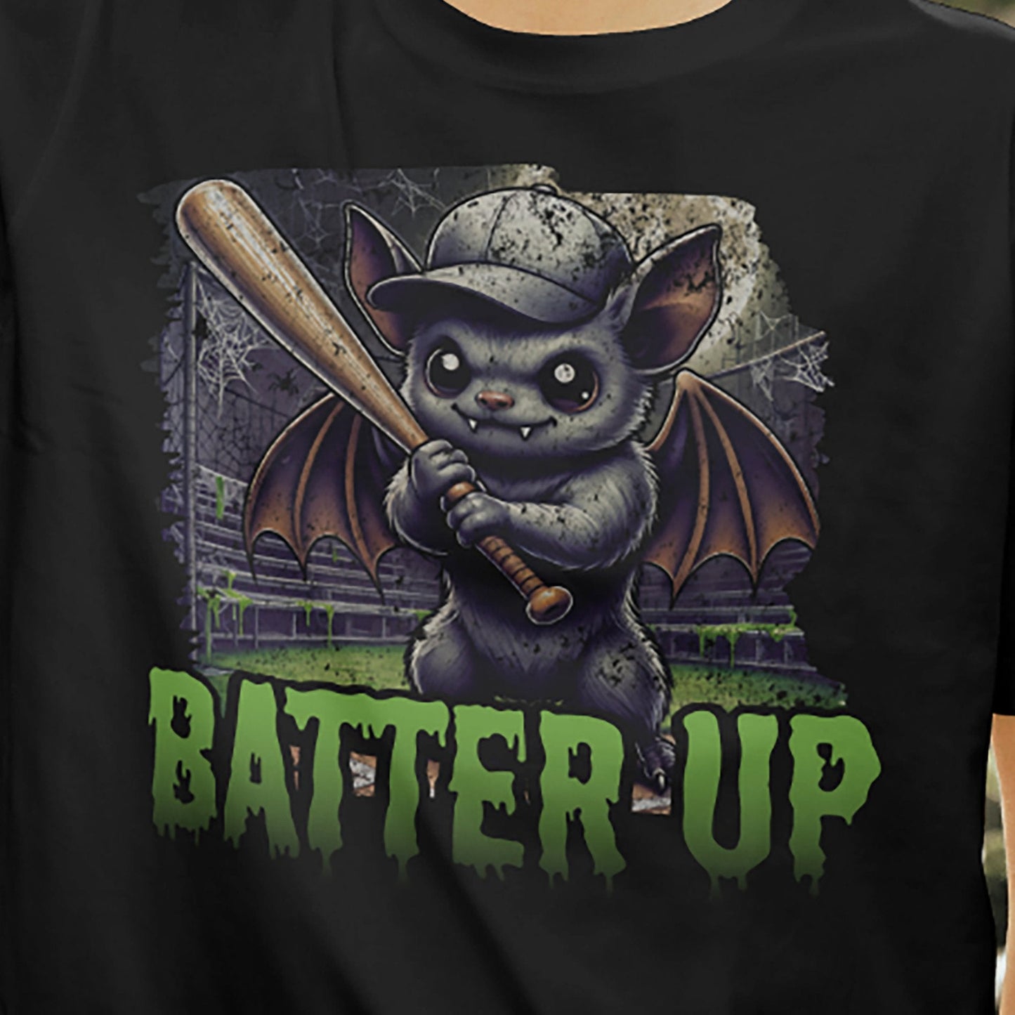 Batter Up Halloween Tee
