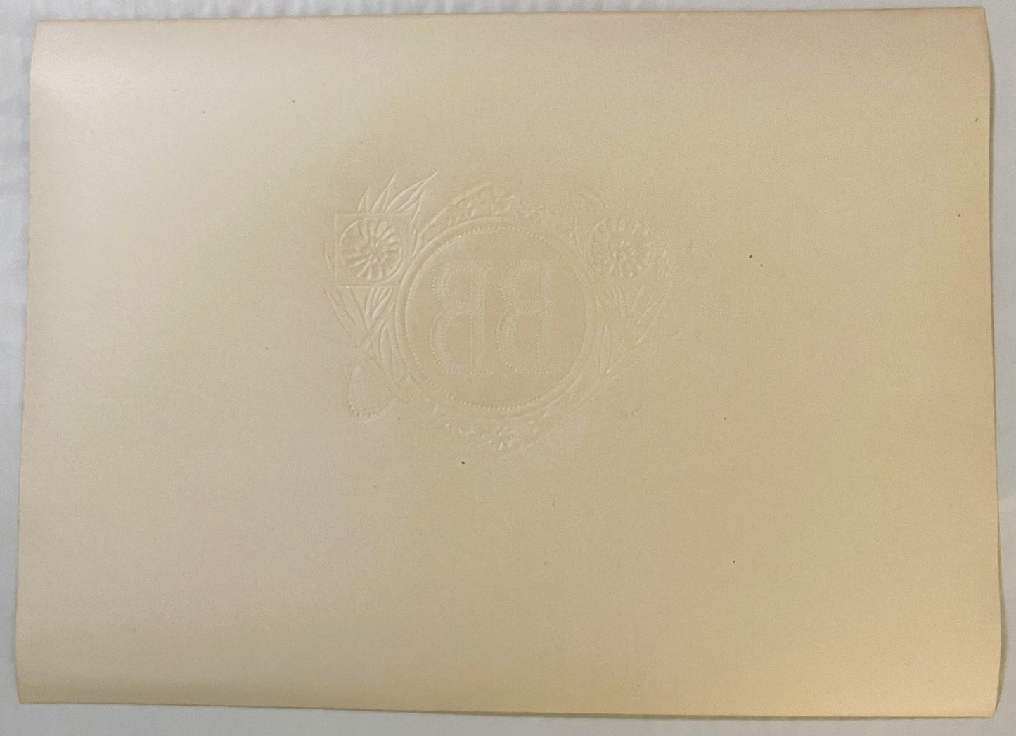 📜 Antique 1900s Brown Brothers Gold Embossed Cigar Label – Detroit, Michigan