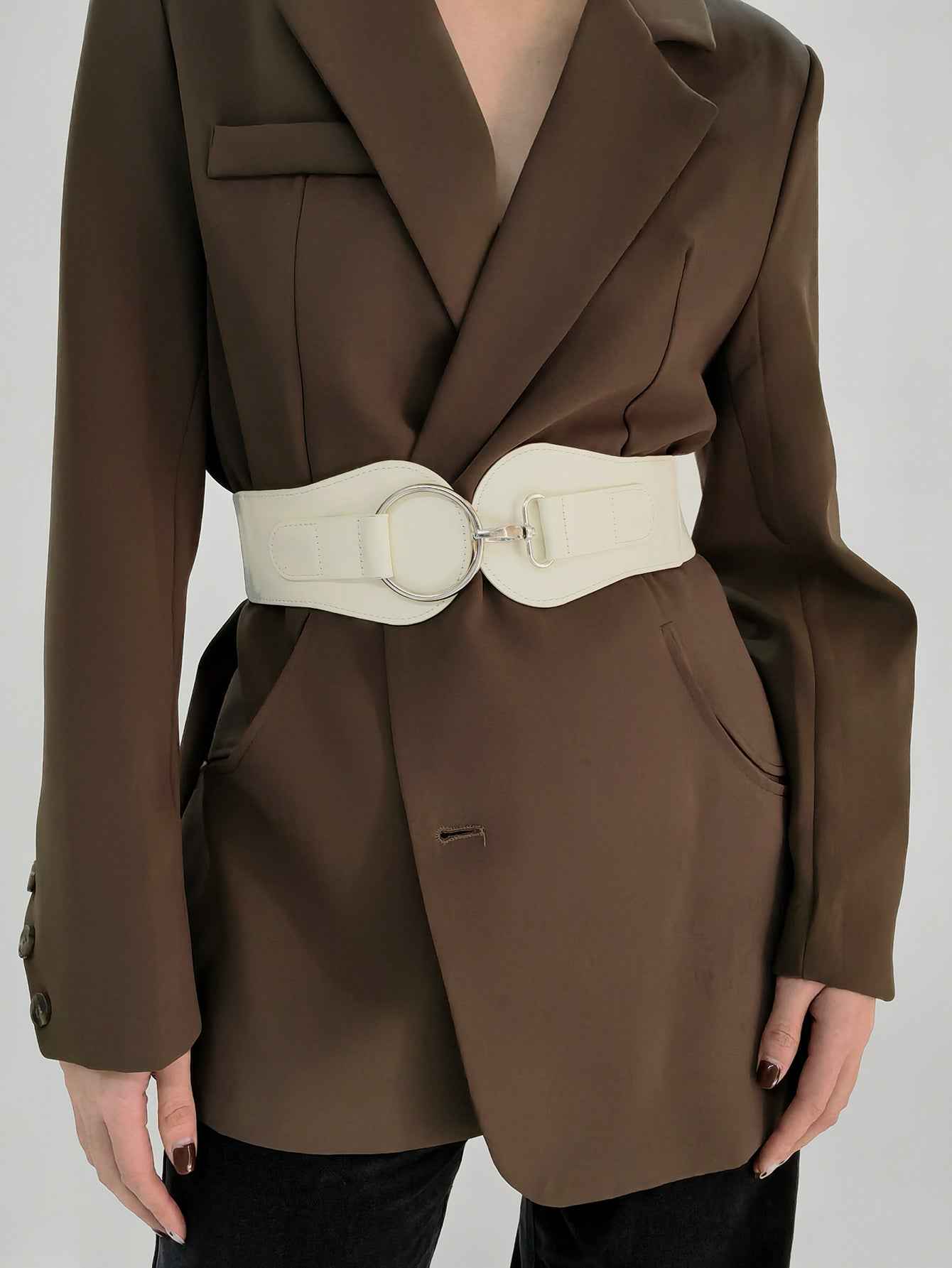 Elastic Wide Belt - Stylish & Durable Accessory