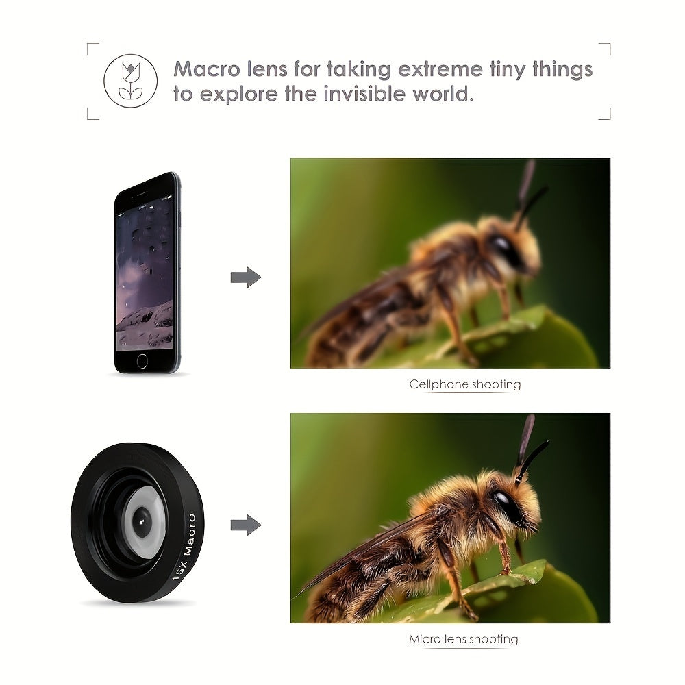 [5-in-1 HD Camera Lens] 5 In 1 HD Camera Lens Kit