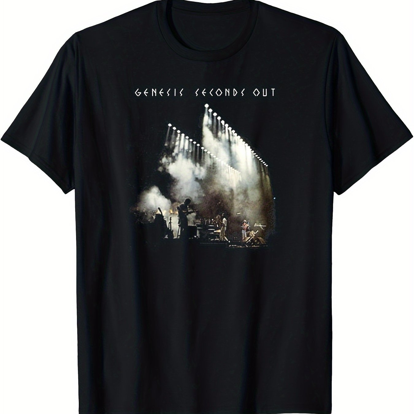 Genesis Rock Music Band Seconds Out T-Shirt - Premium  from Lizard Vigilante - Just $26.99! Shop now at Lizard Vigilante