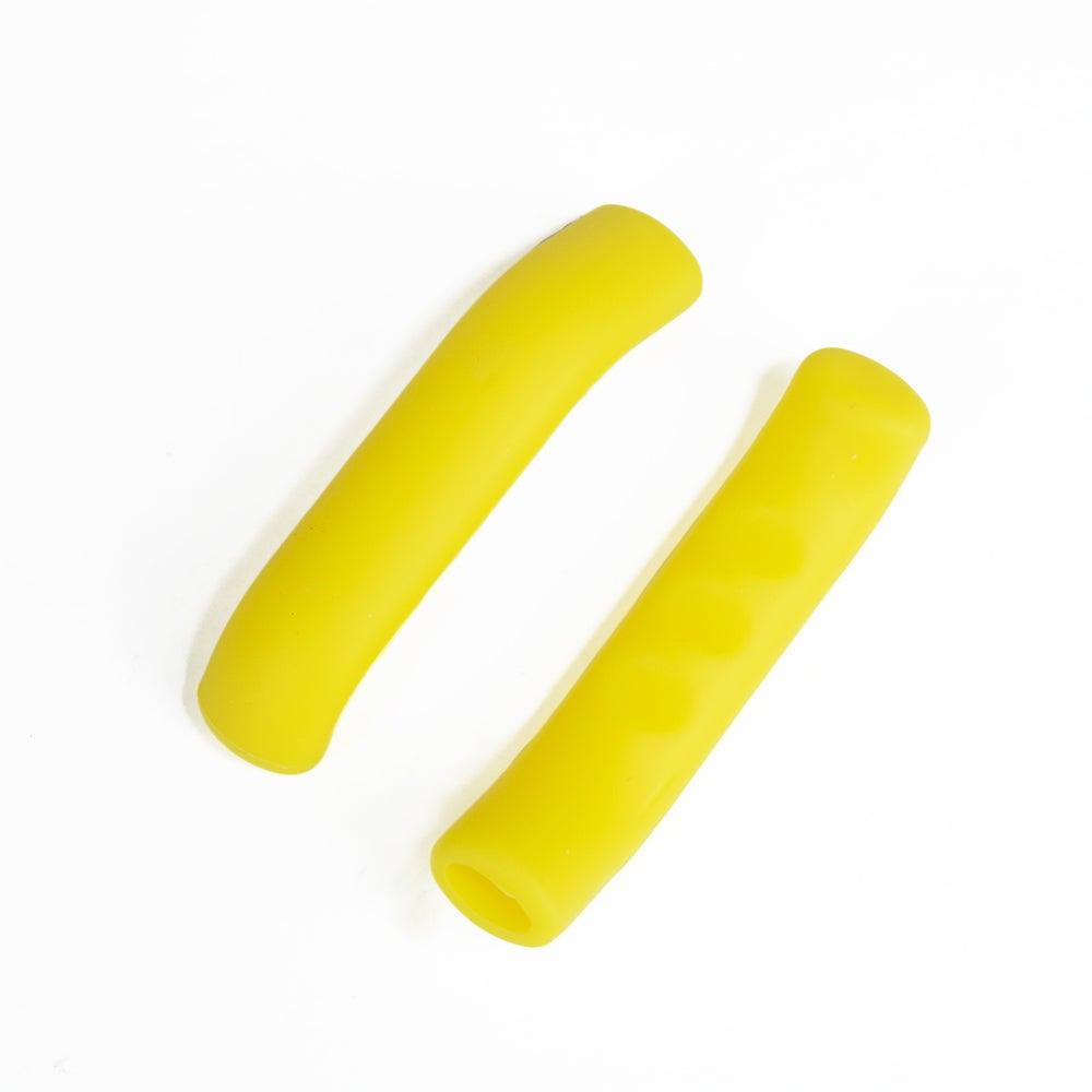 Bicycle Handle Bar Grips Cover Brake Handle Mountain Bike Cycling Silicone Anti-slip Handlebar Soft Grip Brake Silicone Covers Sleeves Waterproof Mountain Road Bike Brake Handle Protector