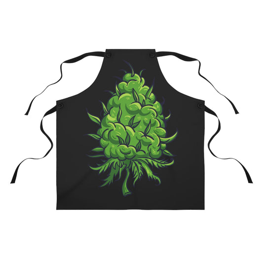 Big Marijuana Bud Chef's Baking Apron