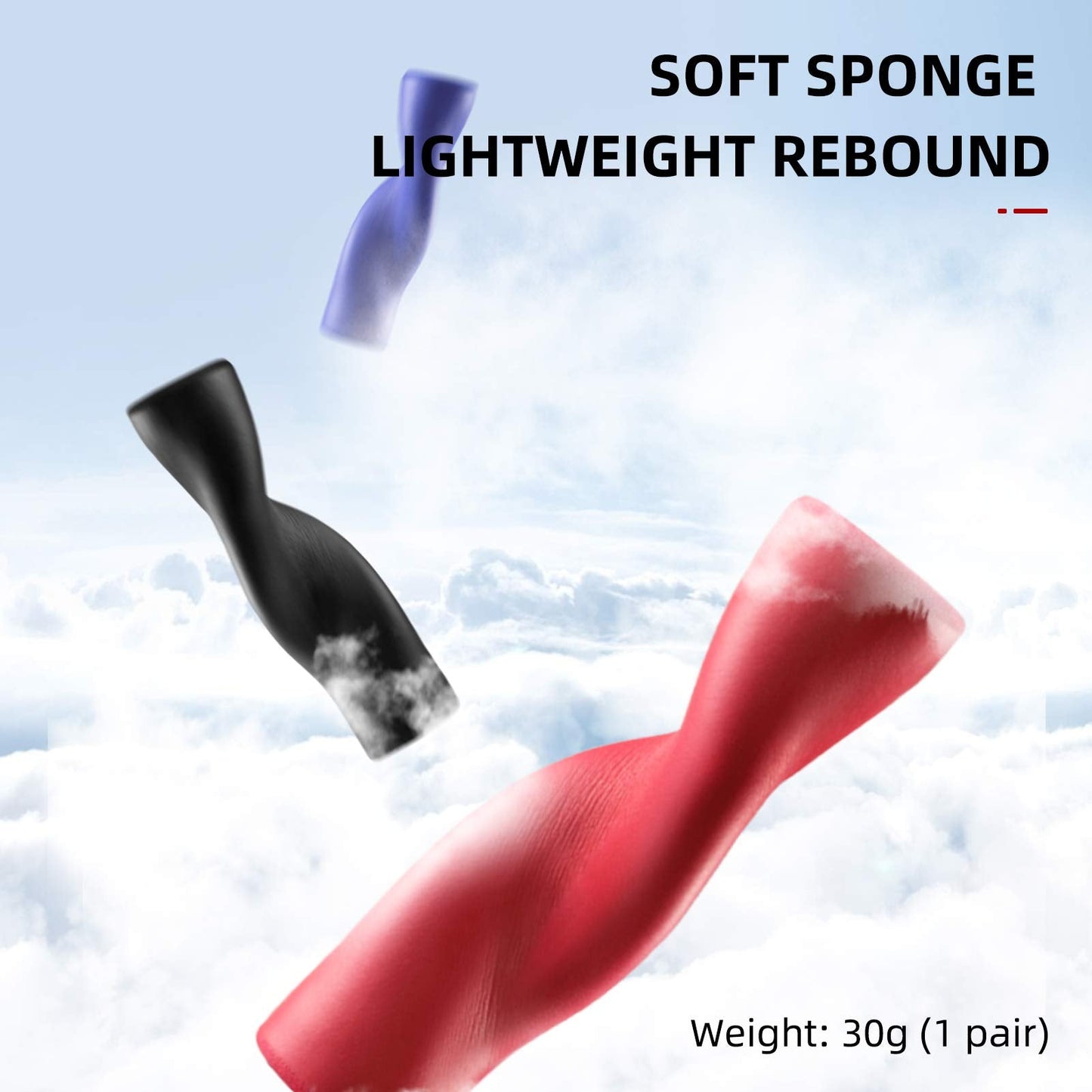 ROCKBROS Bike  Foam Comfortable Shock Absorption Bike Handlebar Grips