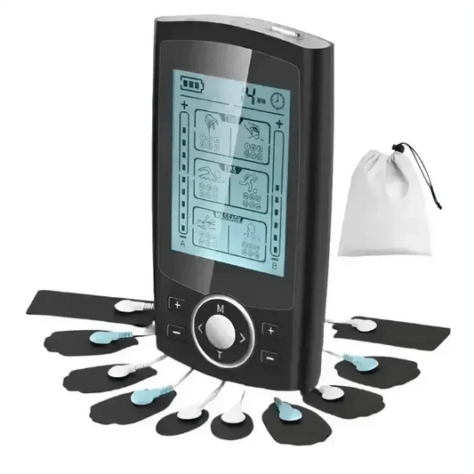 Black Electric EMS Acupuncture Body TENS Unit