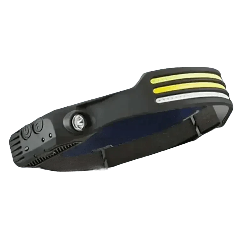 Black Induction Headlamp Cob Led Sensor W689-2