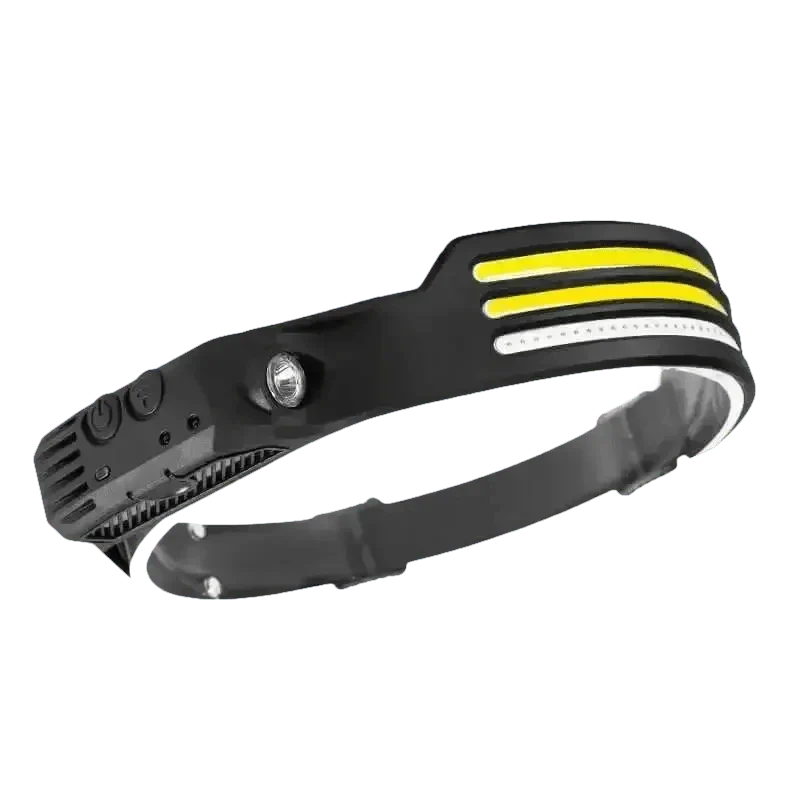 Black Induction Headlamp Cob Led Sensor W689-2