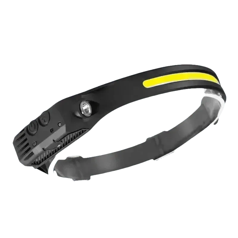 Black Induction Headlamp Cob Led Sensor W689-2