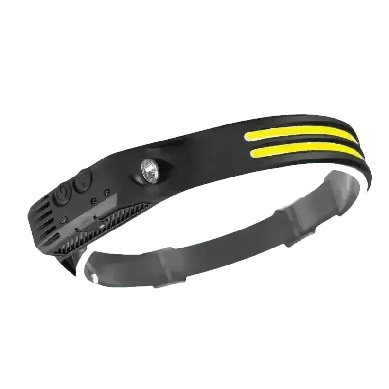 Black Induction Headlamp Cob Led Sensor W689-2