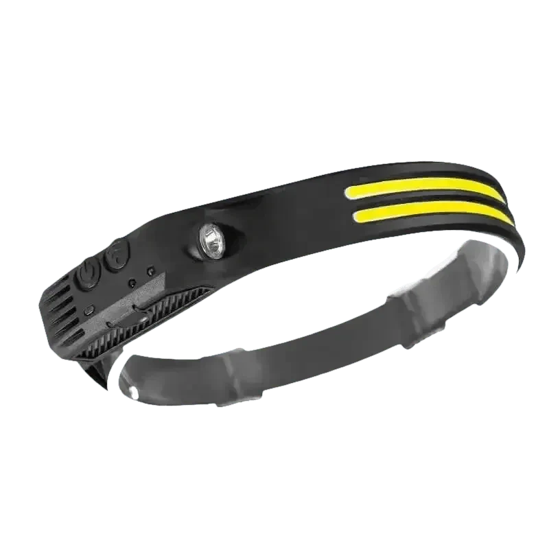 Black Induction Headlamp Cob Led Sensor W689-2