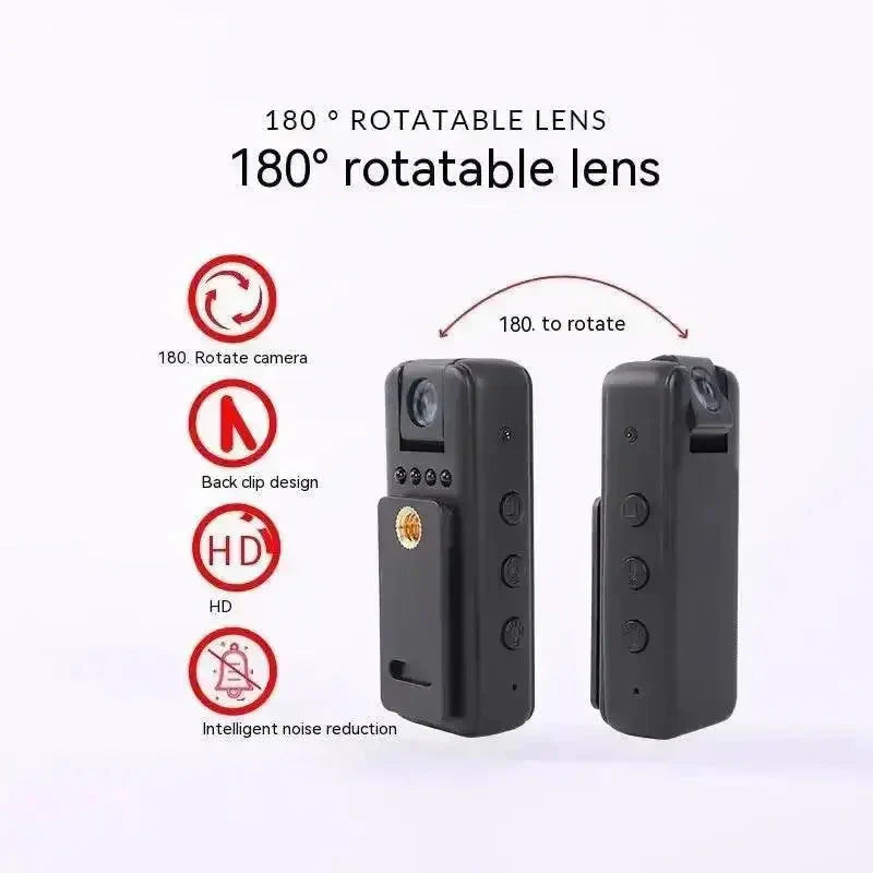 Black Mini 1080p HD Vision Camera