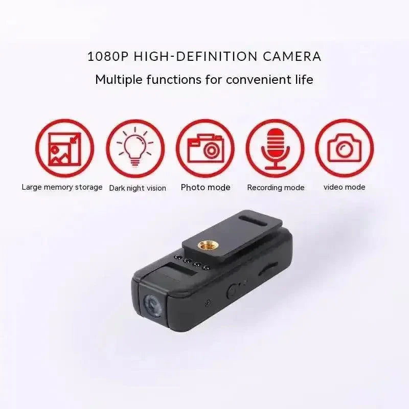 Black Mini 1080p HD Vision Camera