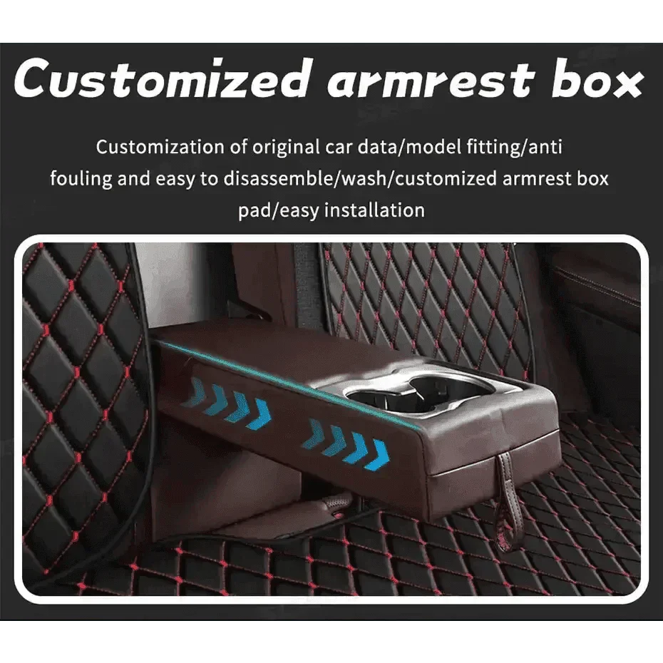 Black Quilted Leather Car Seat Covers