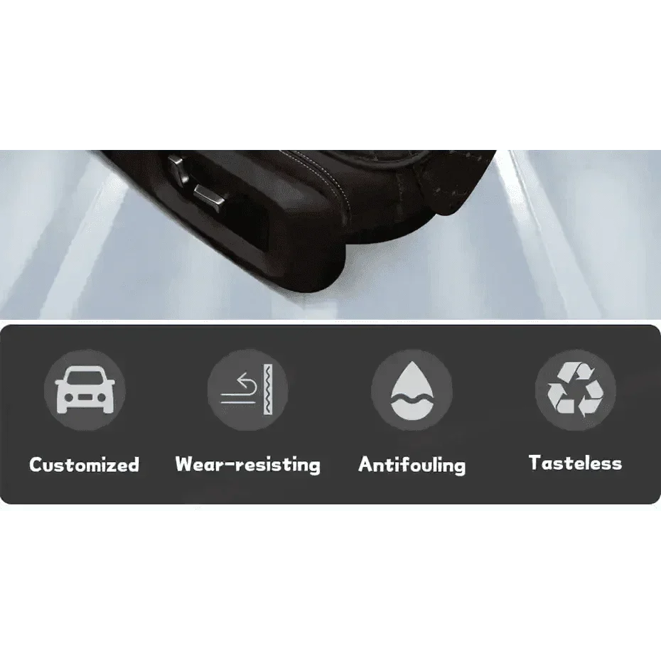 Black Quilted Leather Car Seat Covers