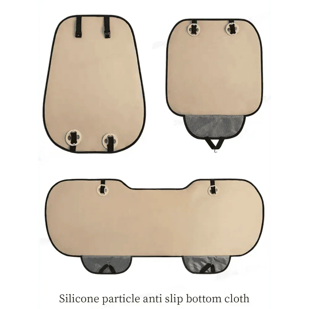 Black Quilted Leather Car Seat Covers