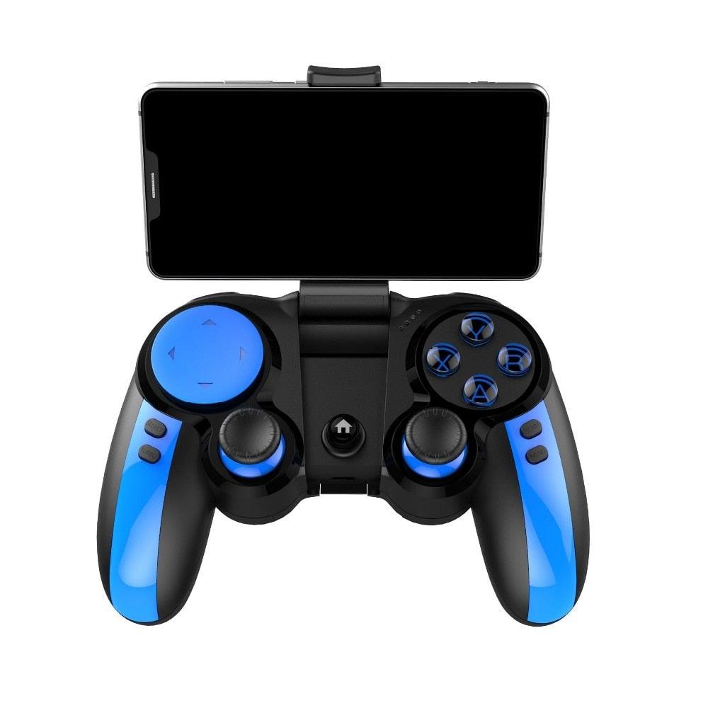 Black Solid Bluetooth Joystick Smartphone Trigger Gamepad Controller Compatible With TV PC Laptop