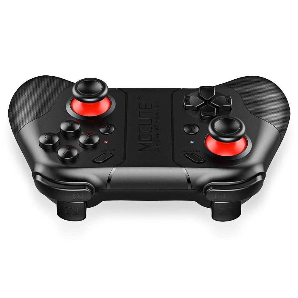 Black Solid Bluetooth Joystick Smartphone Trigger Gamepad Controller Compatible With TV PC Laptop