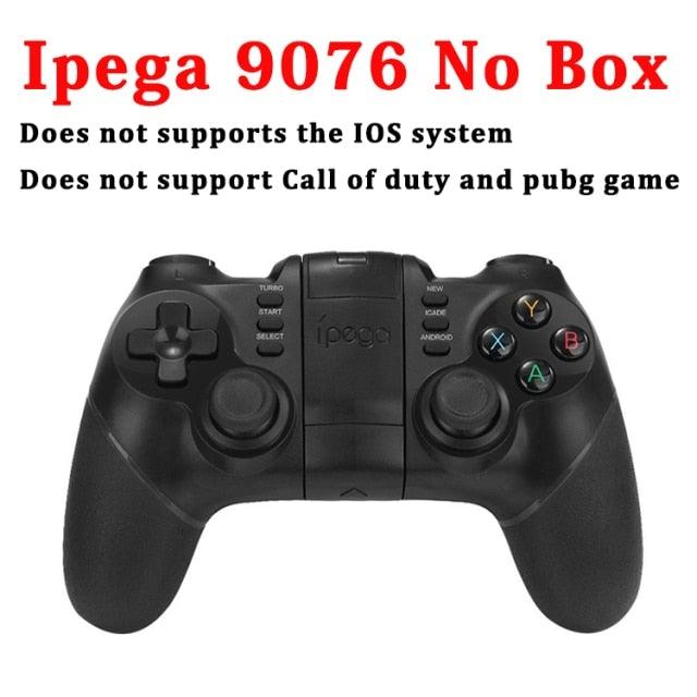 Black Solid Bluetooth Joystick Smartphone Trigger Gamepad Controller Compatible With TV PC Laptop