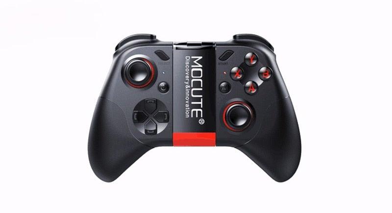 Black Solid Bluetooth Joystick Smartphone Trigger Gamepad Controller Compatible With TV PC Laptop