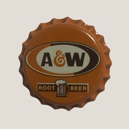 Blast from the Past A&W Root Beer Bottle Cap 80s Collectible